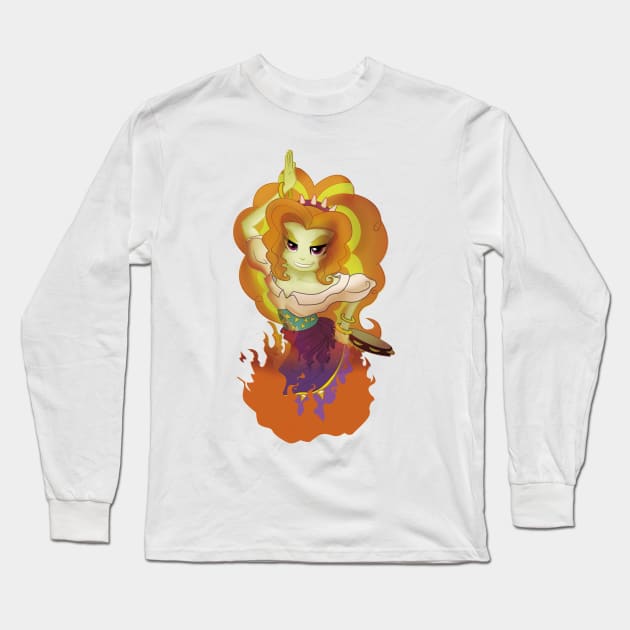 The Siren of Notre Dame Long Sleeve T-Shirt by DistopiaDesing